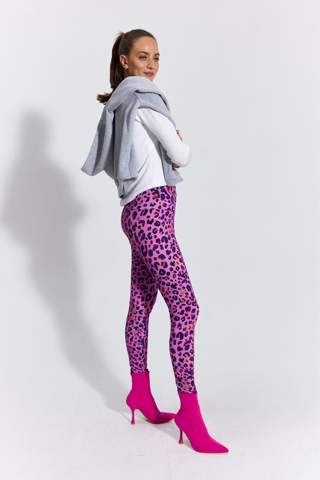 CLASSIC LEGGINGS pink panther print