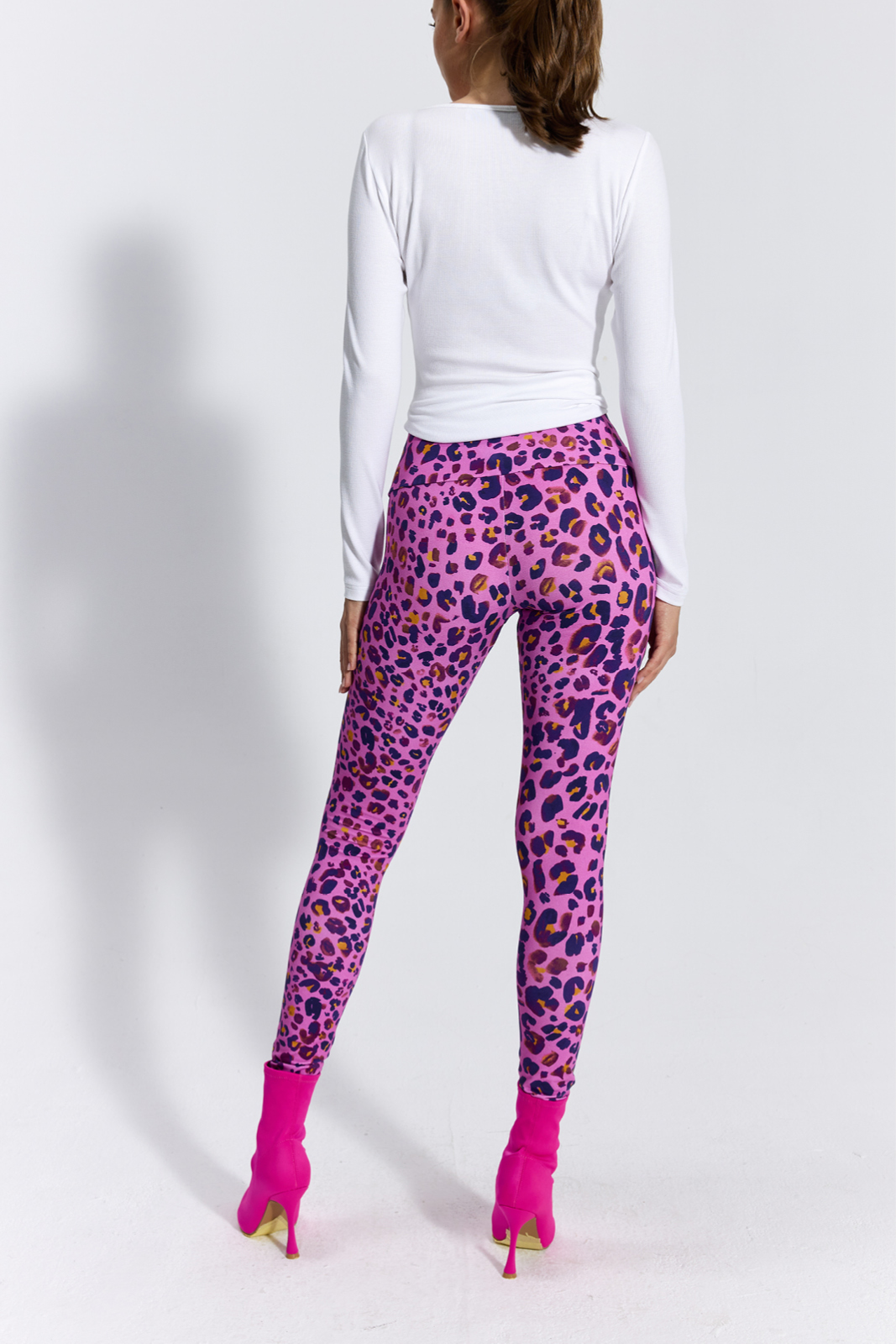 LEGS DO IT pink panther print