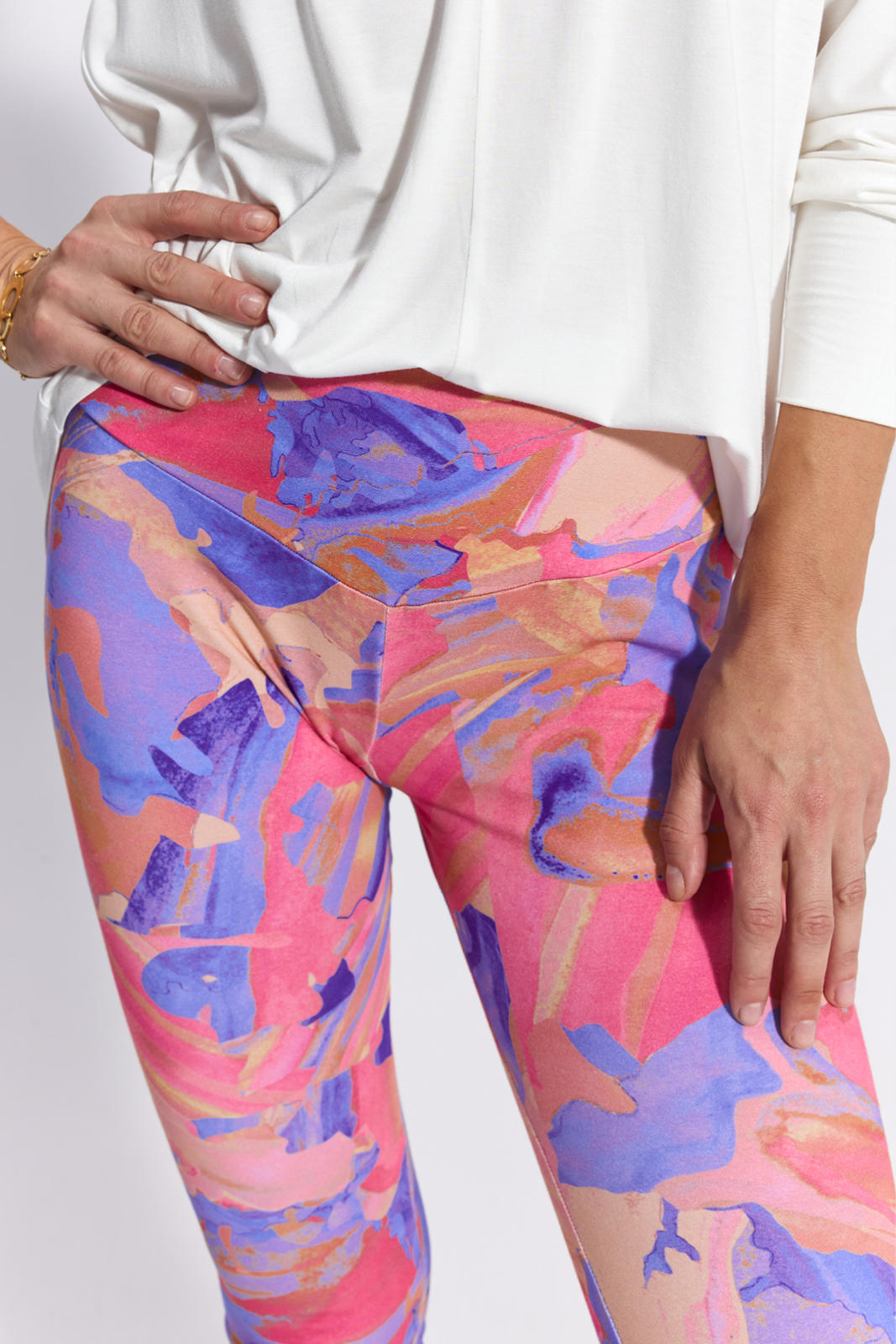 LEGGINSY CLASSIC print Dreamworld mapa marzeń