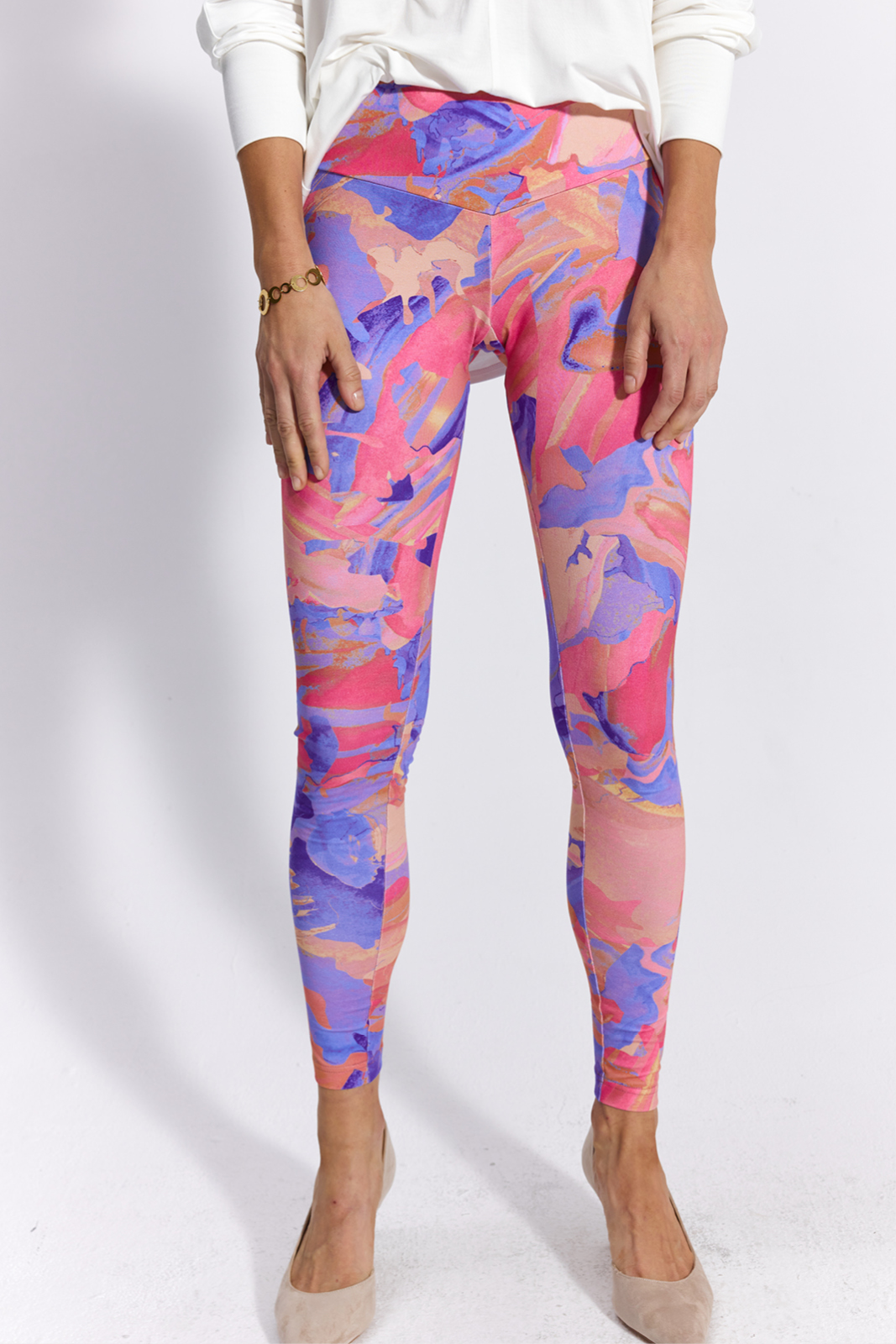 CLASSIC LEGGINGS map of dreams Dreamworld print