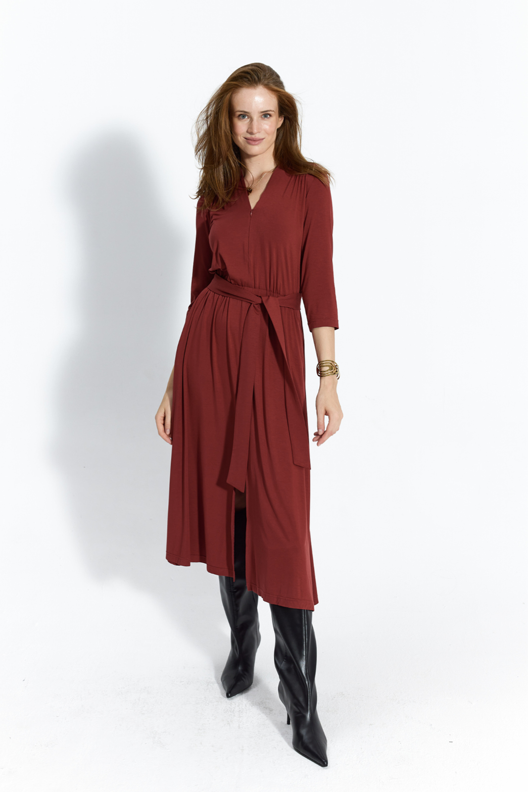 LIBERTY DRESS chestnut