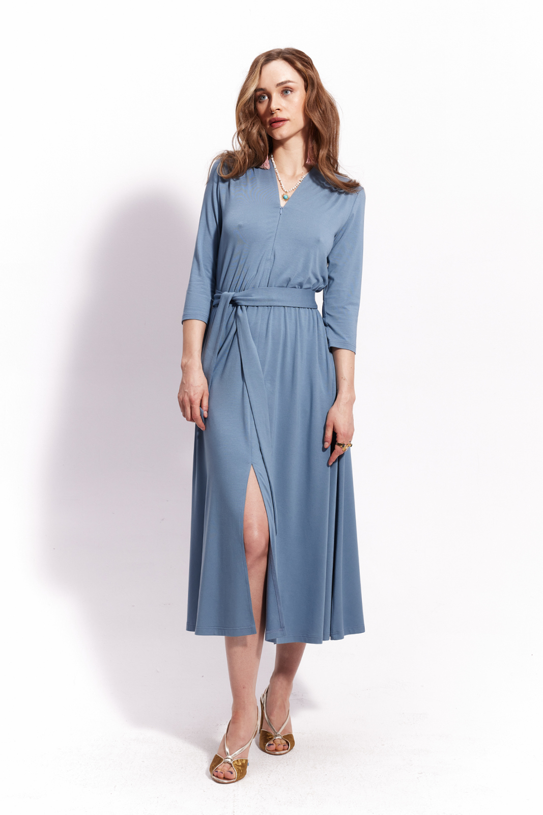 LIBERTY DRESS baltic blue