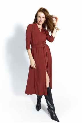 LIBERTY DRESS chestnut